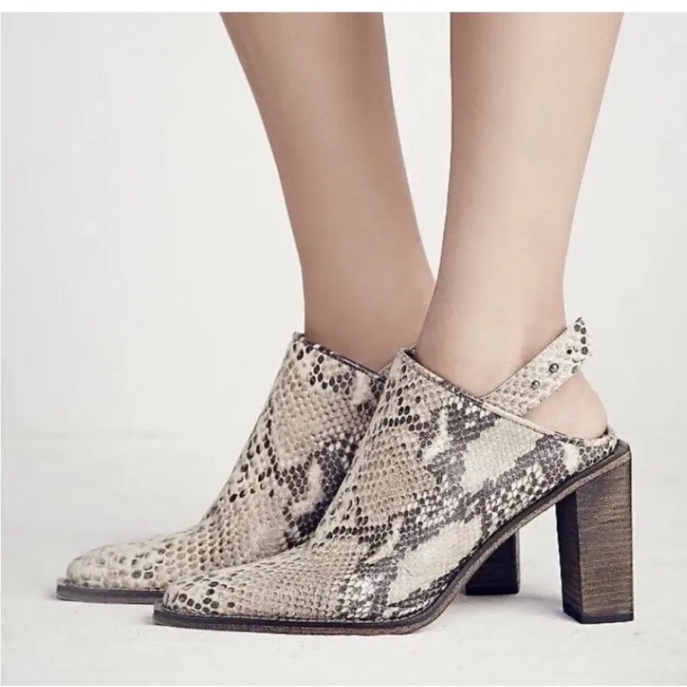 Free People Silver Storm Mule